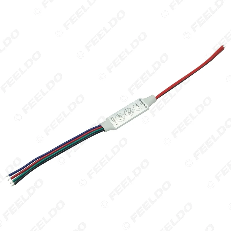 FEELDO DC12V ~ 24V LED мигающий модуль фонарик с 4 проводным соединителем для светодиодной