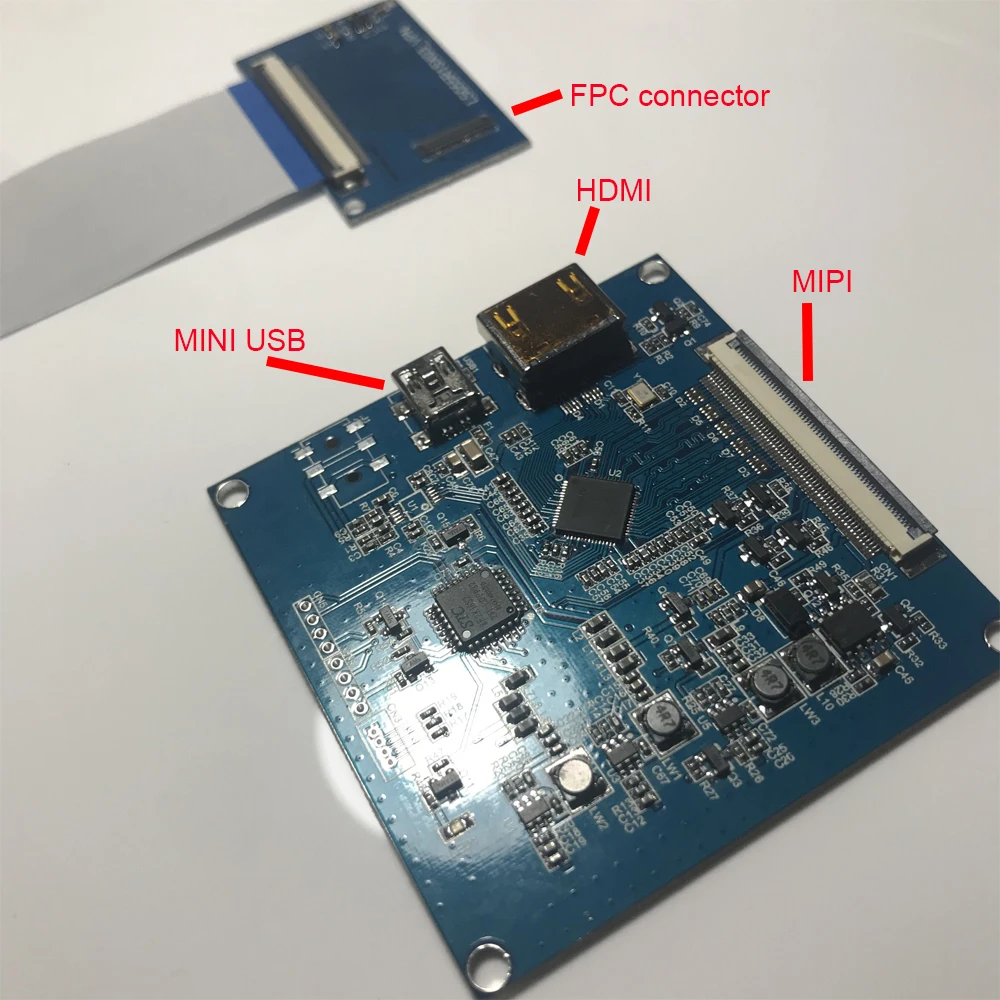 Для LS055R1SX03 LS055R1SX04 HDMI к MIPI плата 3d принтер проектор с USB-соединением | Компьютеры и