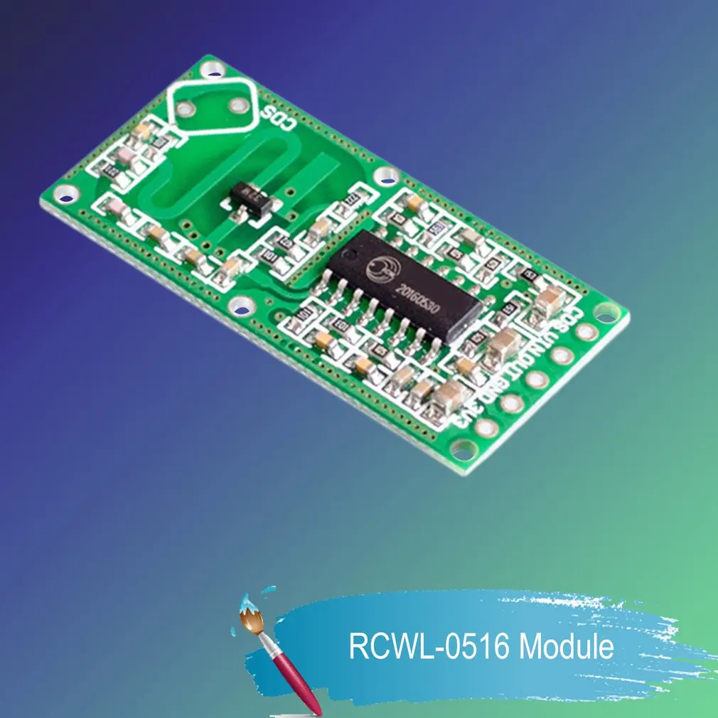 RCWL-0516 Doppler Radar Sensor Motion Detector Microwave Module for Arduino Human Body Induction Switch Intelligent Detection |
