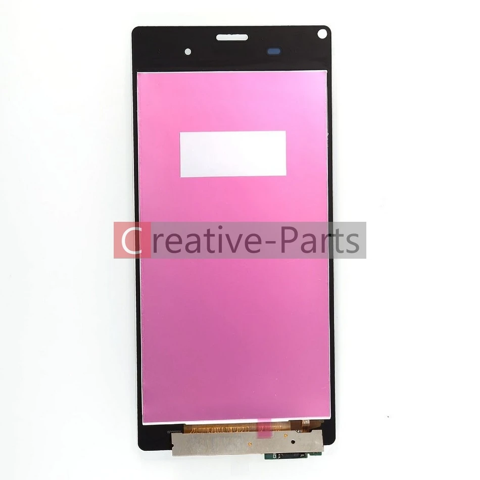 Высококачественный ЖК дисплей для Sony Xperia Z3 L55t D6603 черный цвет с сенсорным стеклом