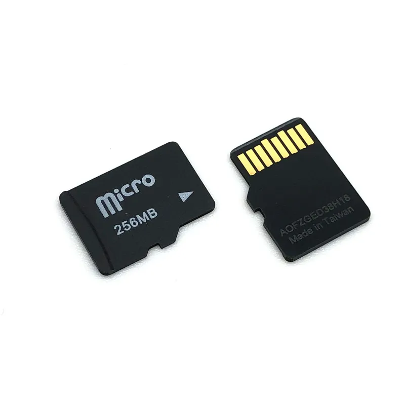 Оптовая продажа! 100 шт./лот 256 МБ TF карта TransFlash 64 Мб Micro Card с адаптером SD карты|Карты