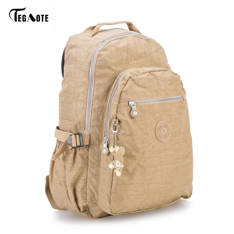 TEGAOTE Большой Вместительный рюкзак для девочек-подростков Mochila женские рюкзаки школьные нейлоновые водонепроницаемые сумки для мужчин и женщин