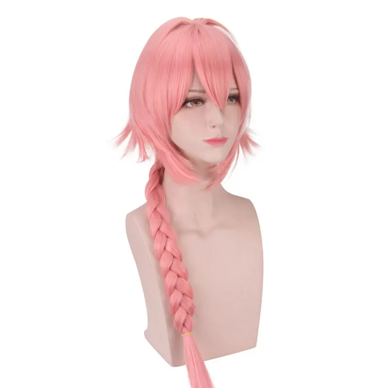 Fate Grand Order FGO розовый парик для косплея японская аниме игра Astolfo костюм парики 100