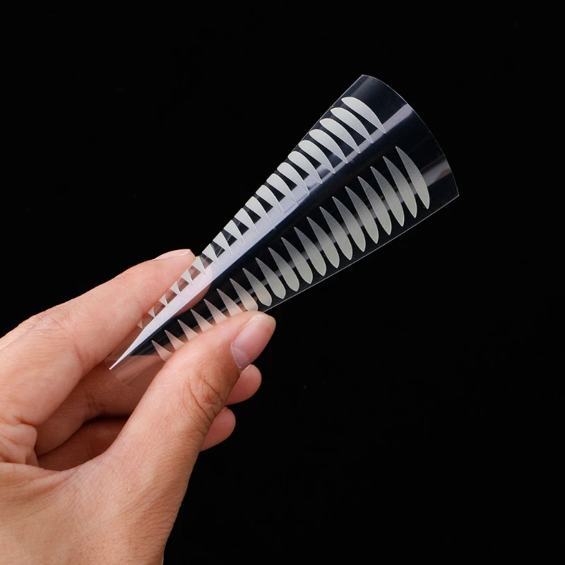 Для выведения токсинов 40 шт 3D невидимый в форме оливы Двусторонняя веко Стикеры