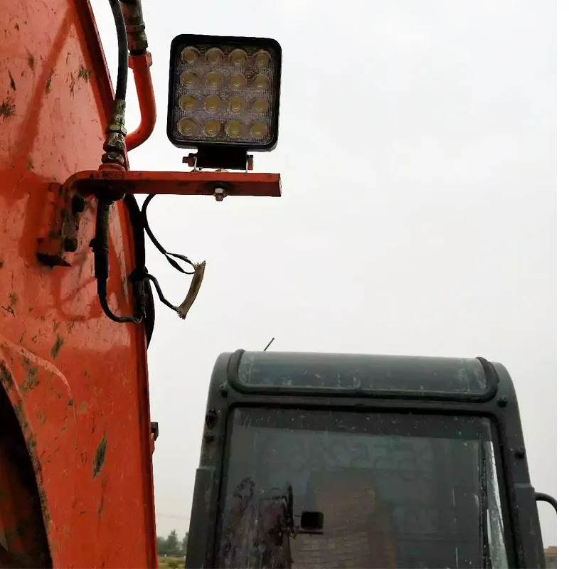 4-ДЮЙМОВАЯ 48W СВЕТОДИОДНАЯ РАБОЧАЯ ЛАМПА 12V OFF ROAD 4X4 ТРАКТОР ГРУЗОВИК 24V МОТОЦИКЛ ATV OFFROAD ТУМАННАЯ ЛАМПА РАБОЧЕГО СВЕТА