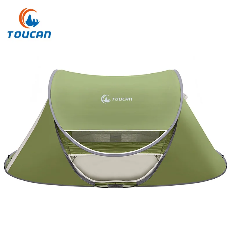 Открытый тент Автоматическая скорость Ленивый двойной водонепроницаемый дверь