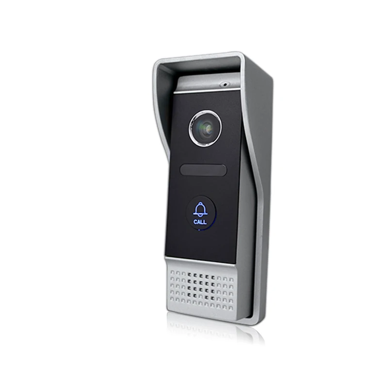 JERUAN 720P AHD Motion Detection 7 inch Touch Screen Video Door Phone Intercom System Record Monitor +1.0MP HD 110 degree Camera |