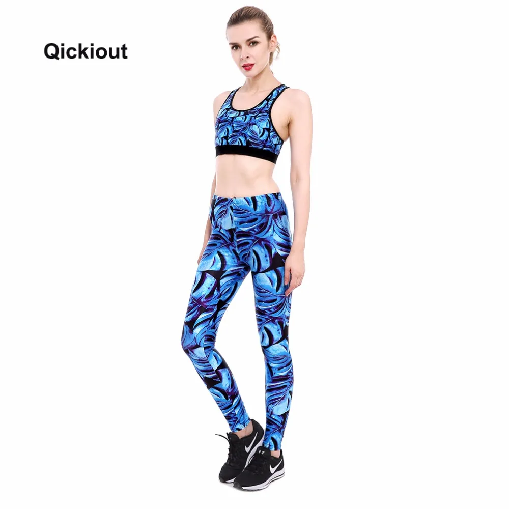 Qickitout Новинка 2017 хит продаж жилет майка леггинсы спортивный костюм Одежда для