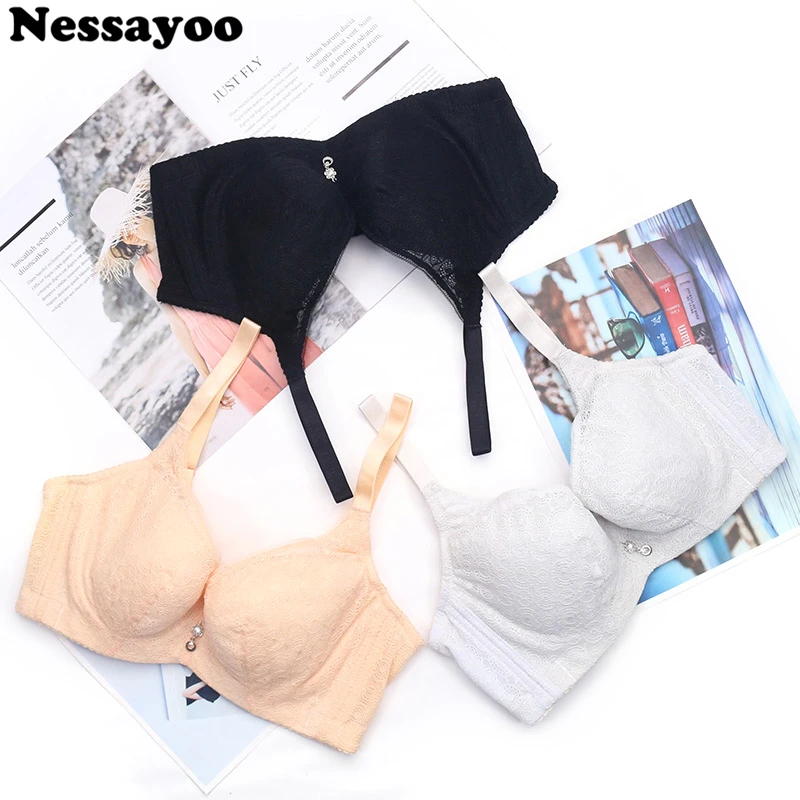 Женское сексуальное нижнее белье с вышивкой кружевной бюстгальтер на косточках