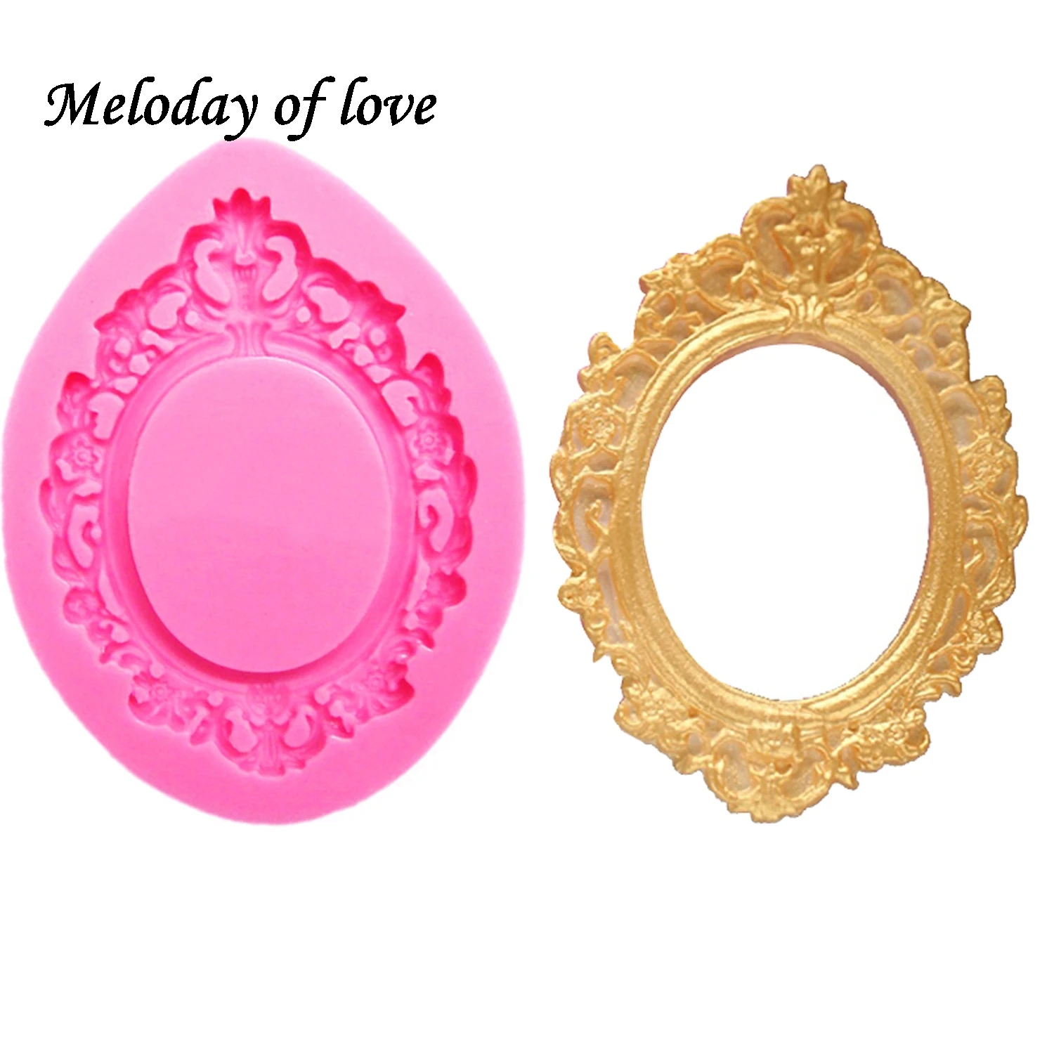 Aliexpress - Retro Fashion Frame shape for Cake decorating tools Chocolate Mold for the Kitchen Baking DIY fondant silicone mold T0611