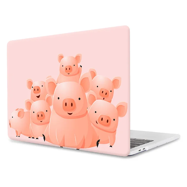 Мультяшные животные для Apple Macbook Air 13 A1932 A1466 чехол для ноутбука для MacBook Pro 13 15 Air 11 12 A1465 A1534 чехол - Цвет: MB12