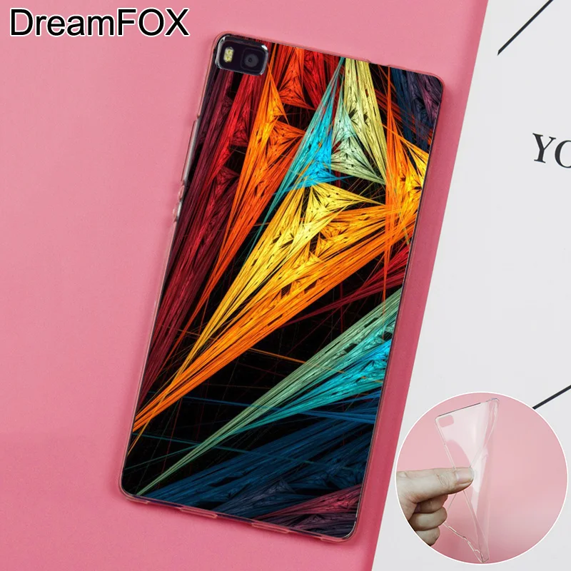 Dreamfox K002 3D swirl формы Мягкие TPU силиконовый чехол для Huawei P8 p9 P10 lite плюс 2017 Honor 8 Pro 9 6x |