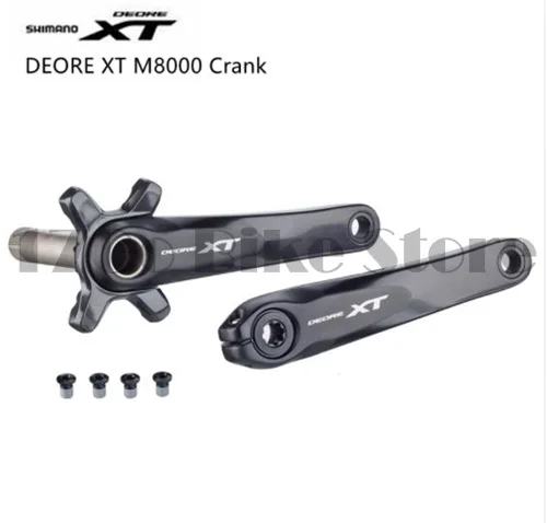 Shimano Deore XT M8000 Crank 170 мм/175 мм один 11 Скорость Crankset винт Звезду Болт Комплект|11 speed