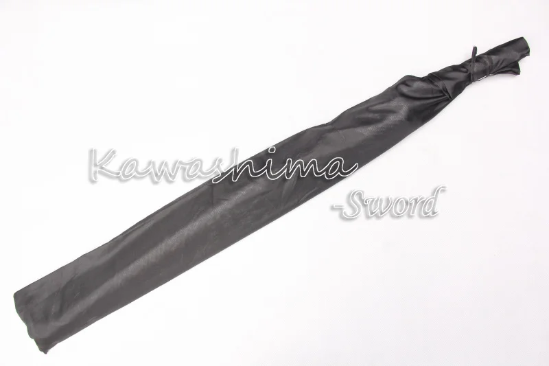 Японский самурайский меч Шелковый мешок черная ткань для катаны вакидзаси Танто