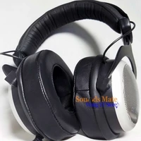 genuine lambskin leather ear pad for beyerdynamic dt770 dt660 dt440 mmx 300custom one pro plus headphone foam cushion earmuff