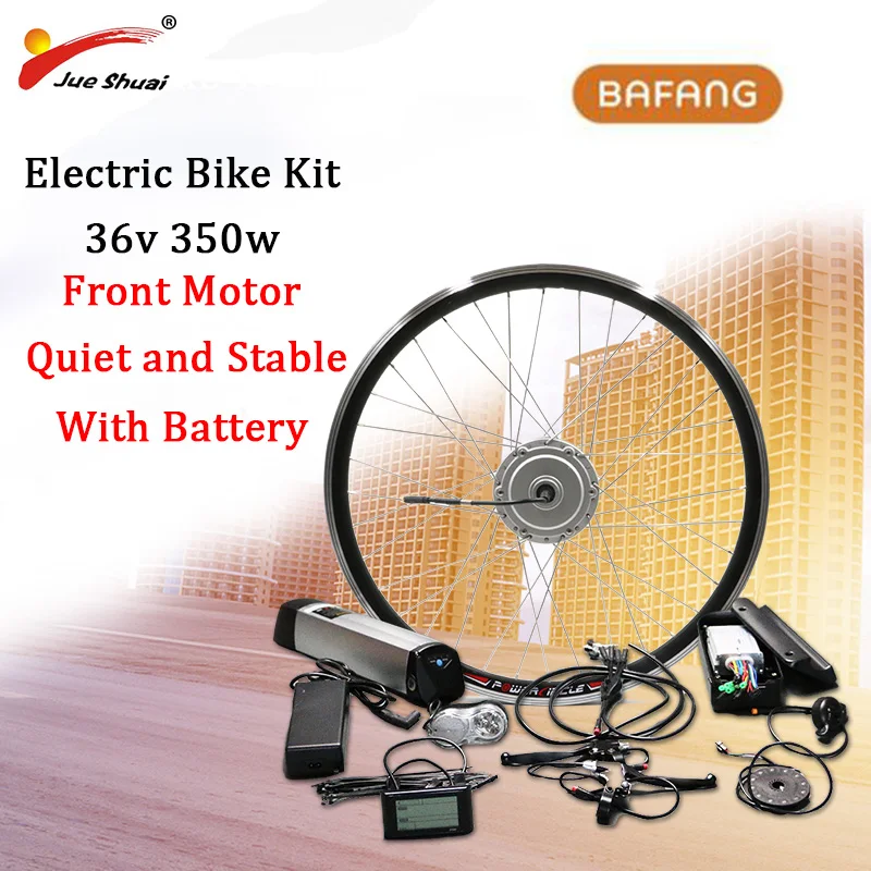 Bafang 36V 350W электрический велосипед Шестерни мотор для центрального движения переднее колесо комплект для переоборудования электрического велосипеда с samsung е-байка 36В 12Ah Байк, способный преодолевать Броды Батарея
