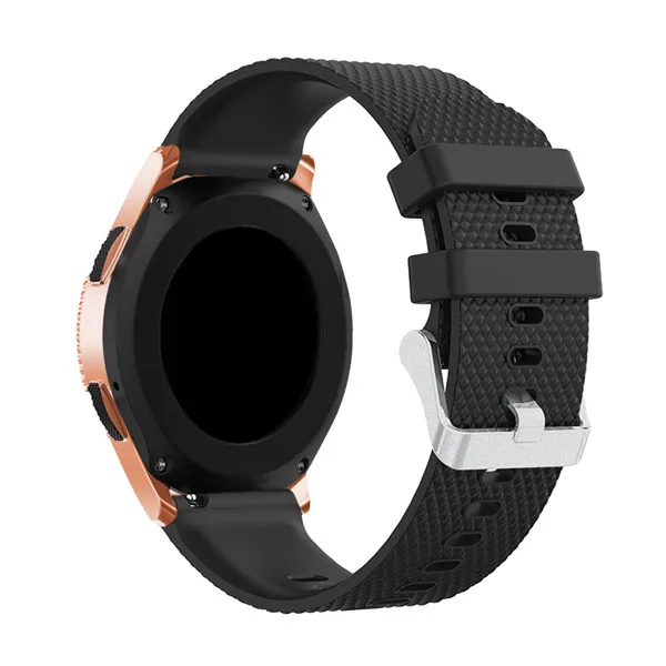 Черный 20 мм силиконовый ремешок для часов Garmin Forerunner 645 245 245M Vivoactive 3 Смарт-часы ремешок спортивный сменный Браслет - Цвет: Черный