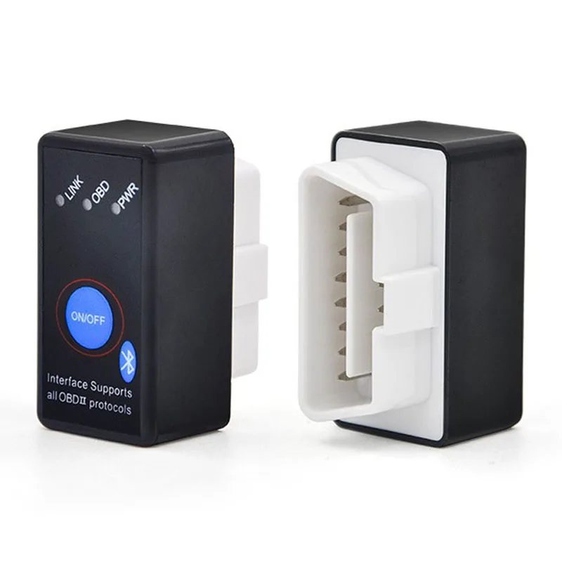 + Качество Мини ELM327 Bluetooth с выключателем ELM 327 OBD2 OBDII диагностический инструмент