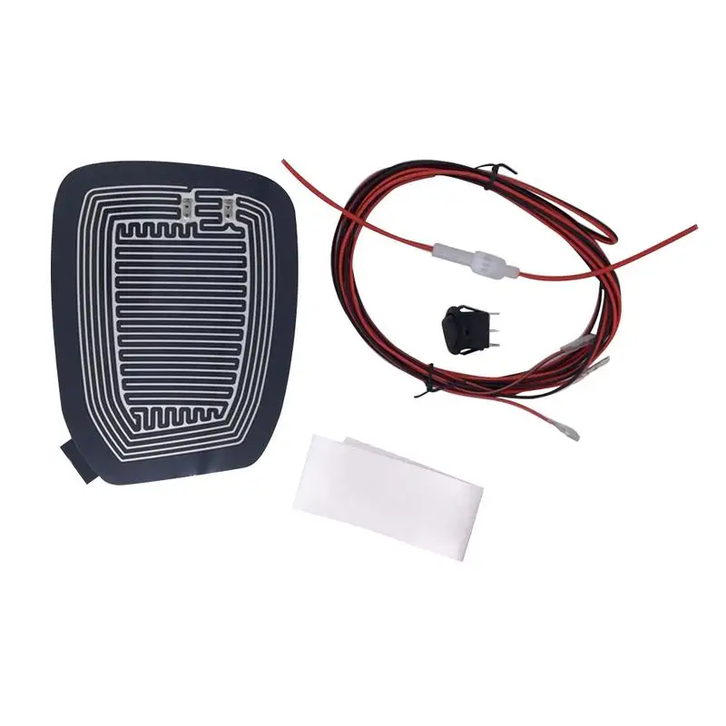 Универсальное автомобильное зеркало заднего вида зимнее стекло нагревательный