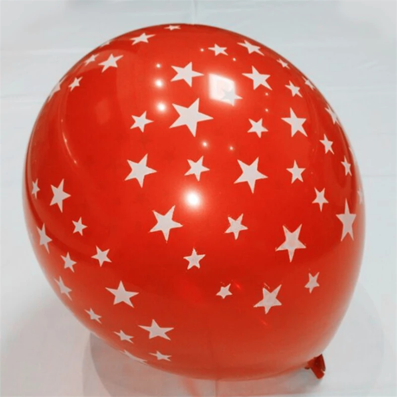 10 шт./лот 12-дюймовые толстые 2 8 г романтические пятиконечные воздушные шары