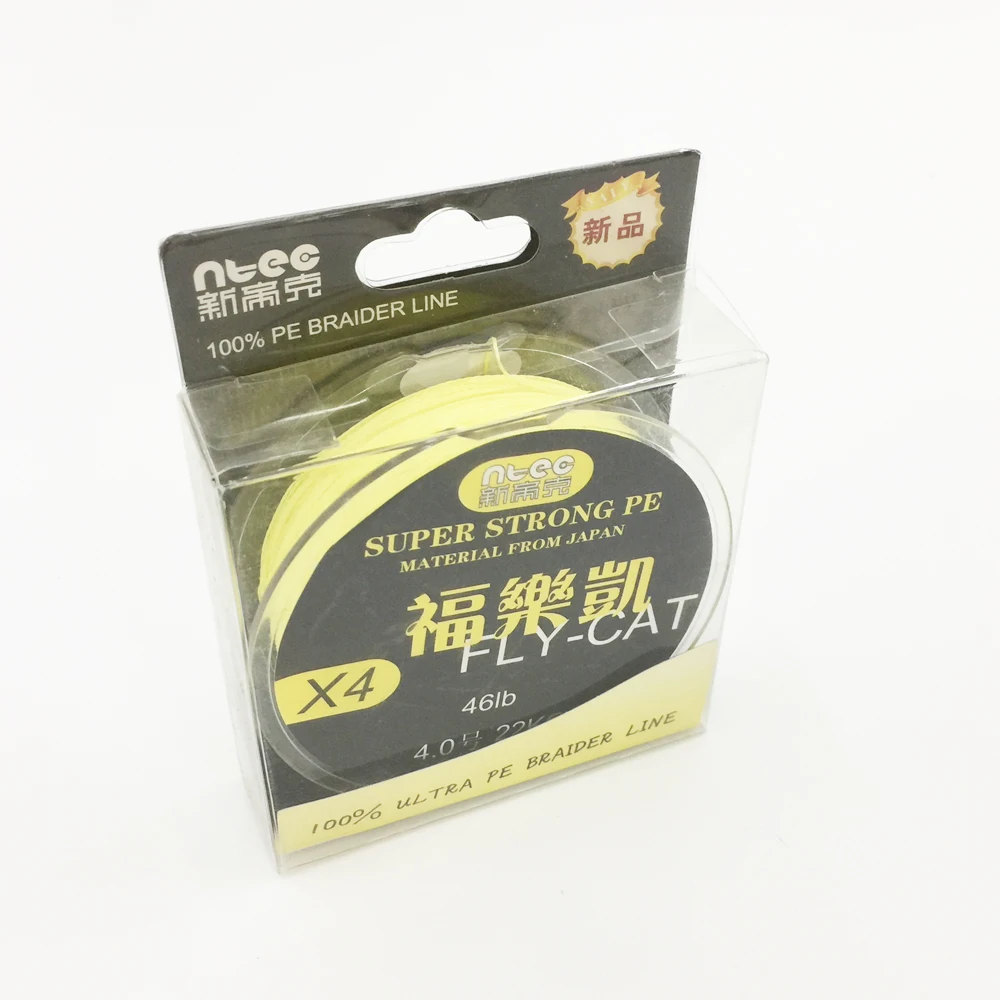 NTEC предлагает полиэтиленовую рыболовную леску 8 нитей |