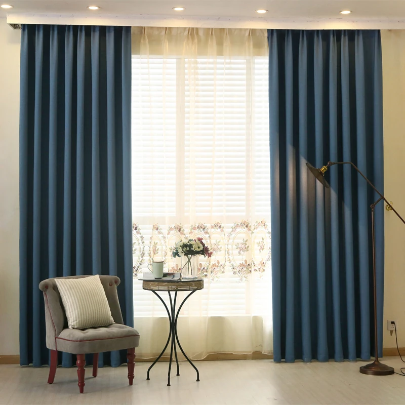 Шторы блэкаут однотонные из искусственного льна 75%|curtains for|blackout curtainscurtains for living room