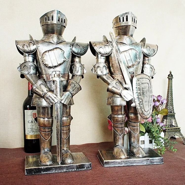 3 шт./лот 2016 Рождество ручная работа металлические солдаты миниатюрные 52 см