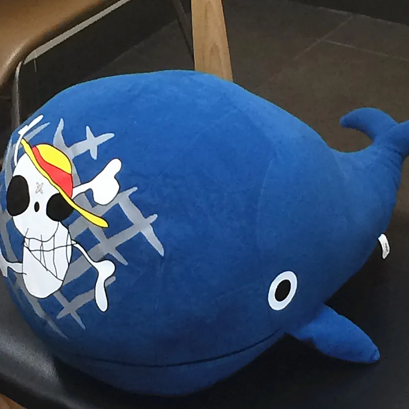 Mu&ntilde;eca de peluche Raab Laboon de 42cm, juguete de peluche de piratas, sombrero de paja, signo de Isla de ballena-0