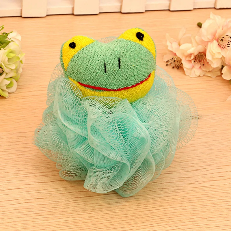 

2 Pcs New Towel Cloth Cartoon Bath Ball Relaxation Super Soft Bath Flower Baby Shower Bath Ball Bathroom Bath Equipment