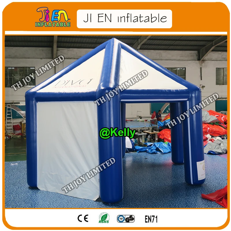 Бесплатная доставка надувная палатка с 6 ножками для продажи кабинка билета
