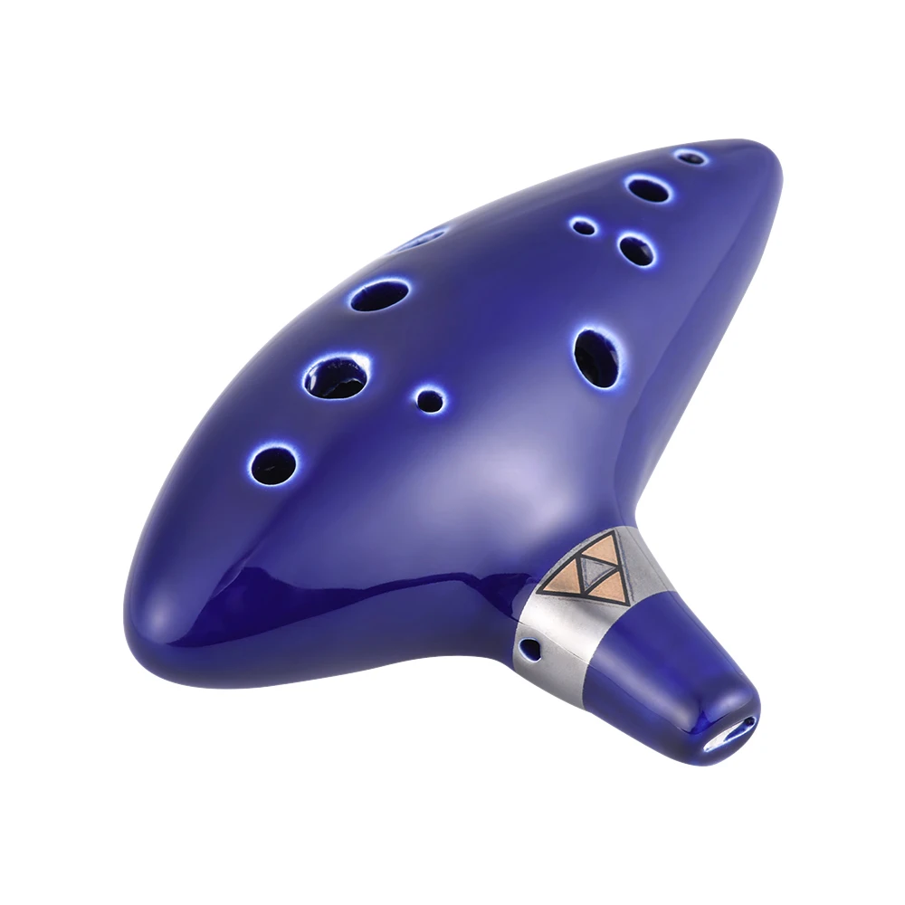 12 отверстий Ocarina Alto C клавишная флейта ALTO AC народный музыкальный инструмент fluta