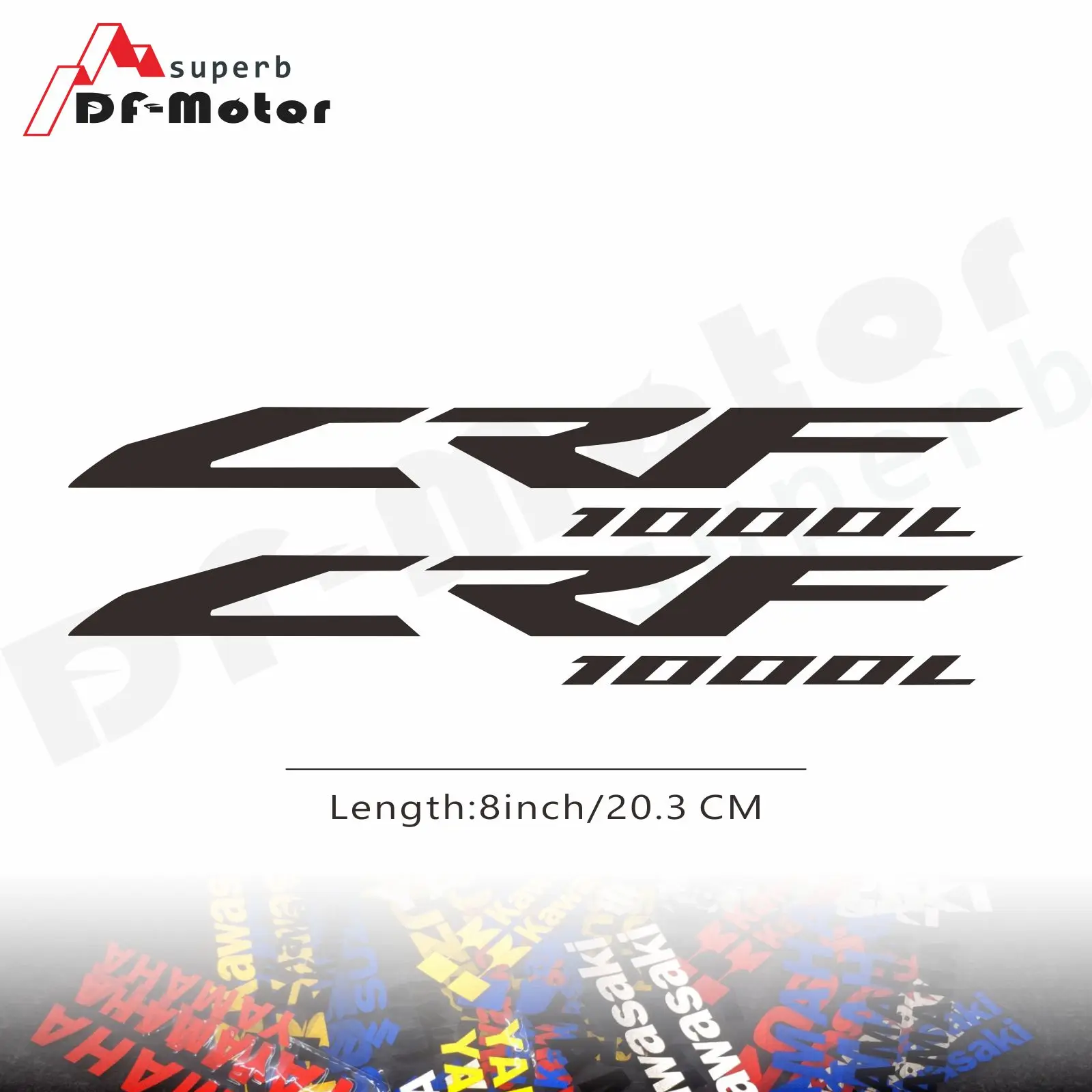 8 дюймов Светоотражающая наклейка для мотоцикла автомобиля колеса шлем с