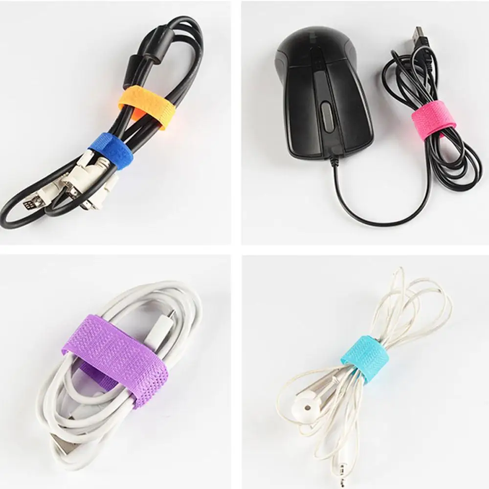 10 шт. оптовая продажа 18*2 см нейлоновый многоразовый компьютерный кабель для