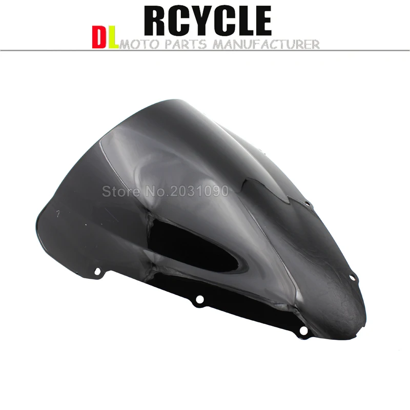 Двойной пузырьковый лобовое стекло подходит для Honda CBR 600 F4i 2001-2008 2002 03 04 05 06 07