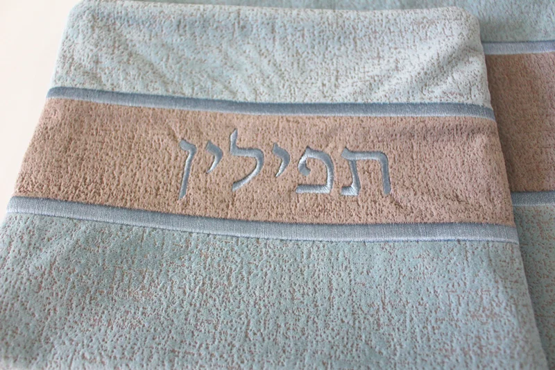 Talit/Tefillin набор сумок impala замшевая заплатка Tallit сумка одна большая и одна маленькая две сумки