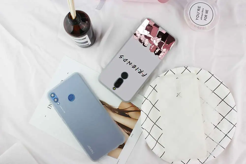 Чехлы для телефонов Perk coffee friends tv для huawei mate 30 20 10 Lite Pro, мягкий силиконовый чехол Y9 Nova 5T 5i 4 5 Pro