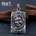 Байер Прохладный Для мужчин Готический Вырезка кольцо человек Нержавеющая сталь высокое качество деталь Байкер Подвеска для мужчин и женщин BP8-228