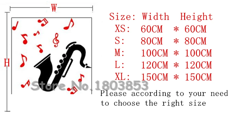 Новые 3d зеркальные настенные наклейки саксофон музыкального класса трехмерный
