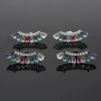 high quality party earrings are very hot selling brazilian gifts accessories gifts zircon earrings suitable for ladies prom
