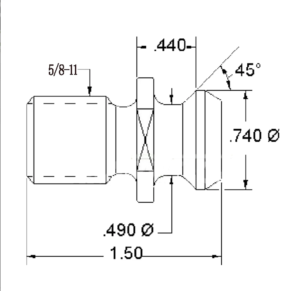Новинка 1 шт. CAT40 5/8-11 ручка для удержания стержня мазака | Инструменты