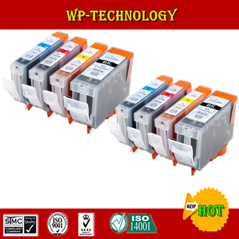 Чернильный картридж совместим с Canon PGI5 CLI8 подходит для PIXMA iP5300 iX4000 iX5000 MP500 MP510 MP530