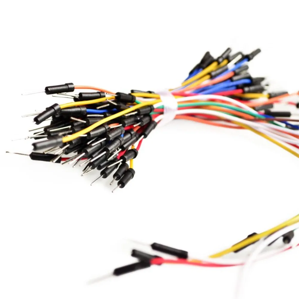 

SUQ Bread plate line 650pcs Jump Wire Cable Male to Male Jumper Wire for Arduino Breadboard