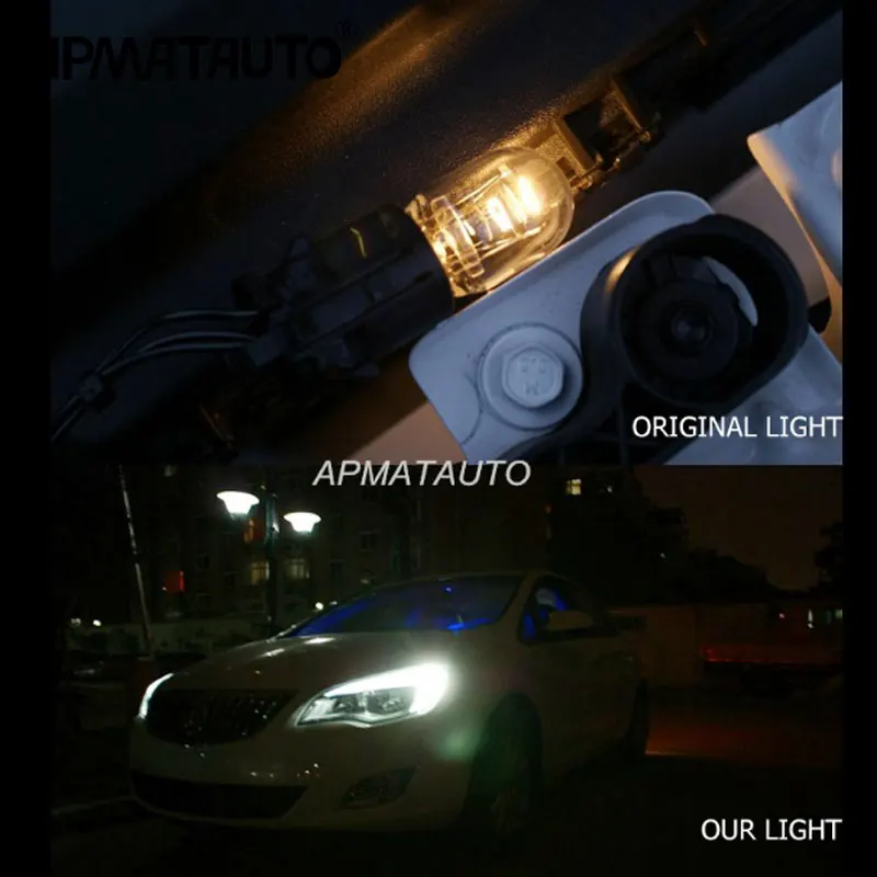 2 шт. светодиодный Светодиодные Габаритные огни T10 W5W для Land Rover discovery v8 4 3x8 freelander