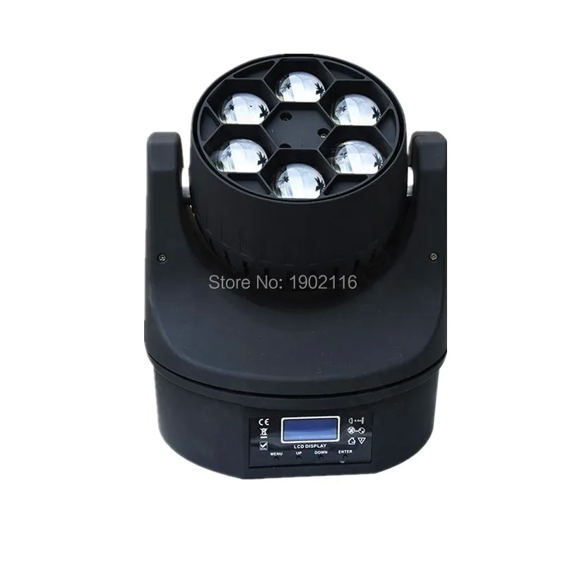 Светодиодная Подвижная головка с пчелиными глазами 6 х15 Вт RGBW 4 в 1 светодиодная