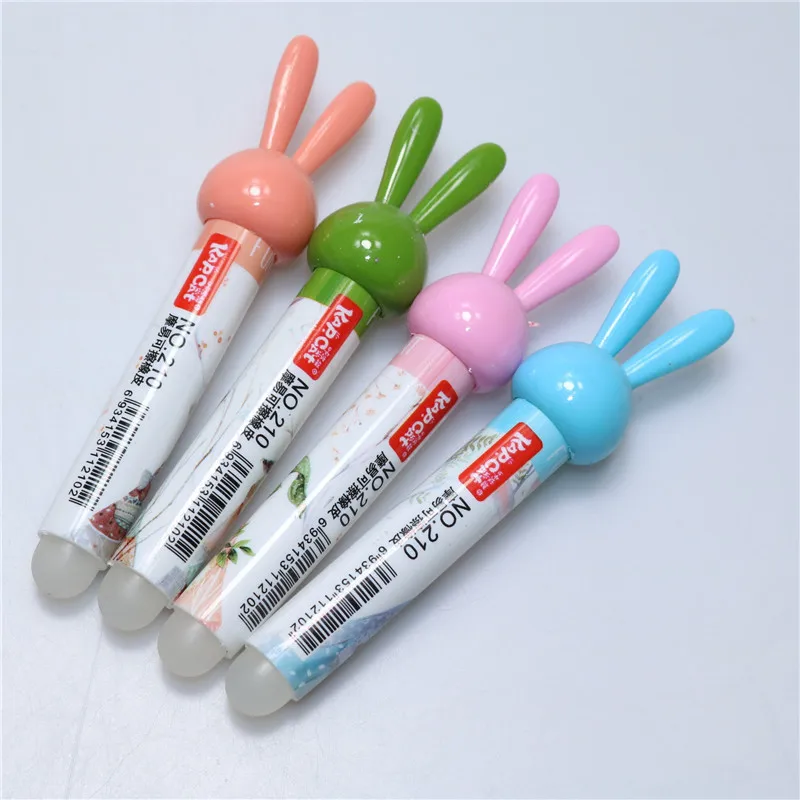 

10 Pcs Creative Cute ink eraser Friction erasable pen eraser Gift stationery School Office supplies 4 colors random