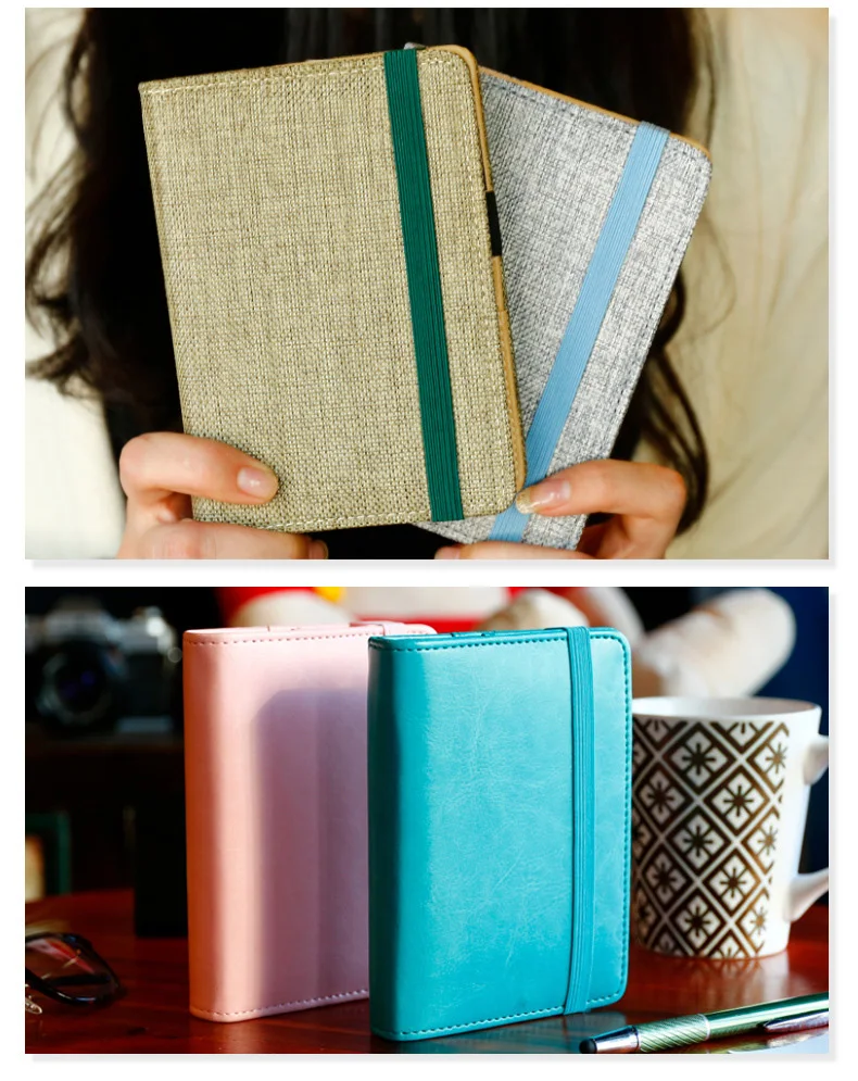 Канцелярский лист Pippie notebook A6 с шестью отверстиями матричный блокнот в сетку Многофункциональный личный дневник/план недели/программа для путешествий