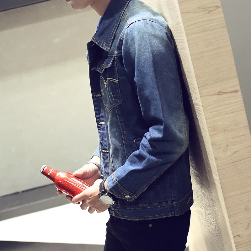 Женская джинсовая куртка новая весенняя Мужская тонкая верхняя одежда