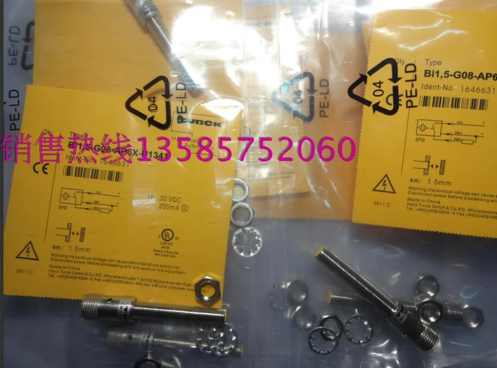 BI1.5 EG08 AD4X Turck Новый Высококачественный Датчик Приближения Гарантия Сроком на Один
