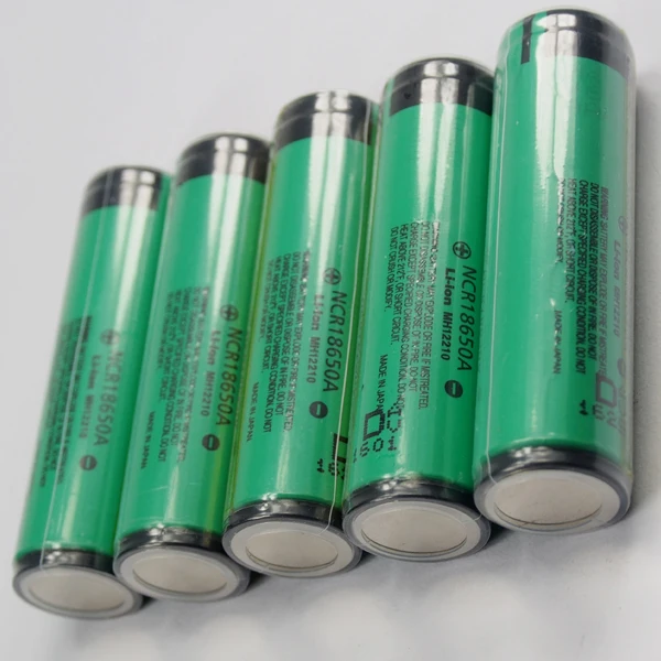 2 шт./лот защищенный оригинал Panasonic 18650 NCR18650A 3 7 в перезаряжаемый литиевый