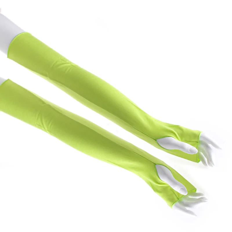 Унисекс эластичные цветные перчатки для защиты от солнца и УФ лучей унисекс